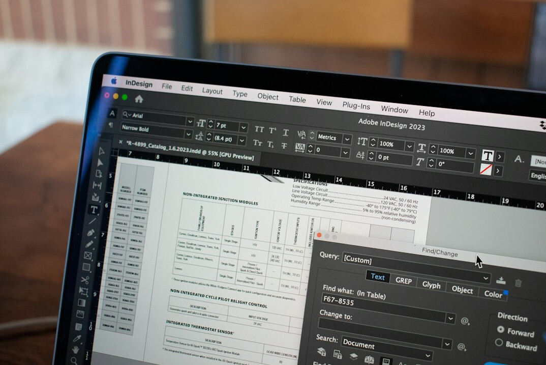 ai editing software interface