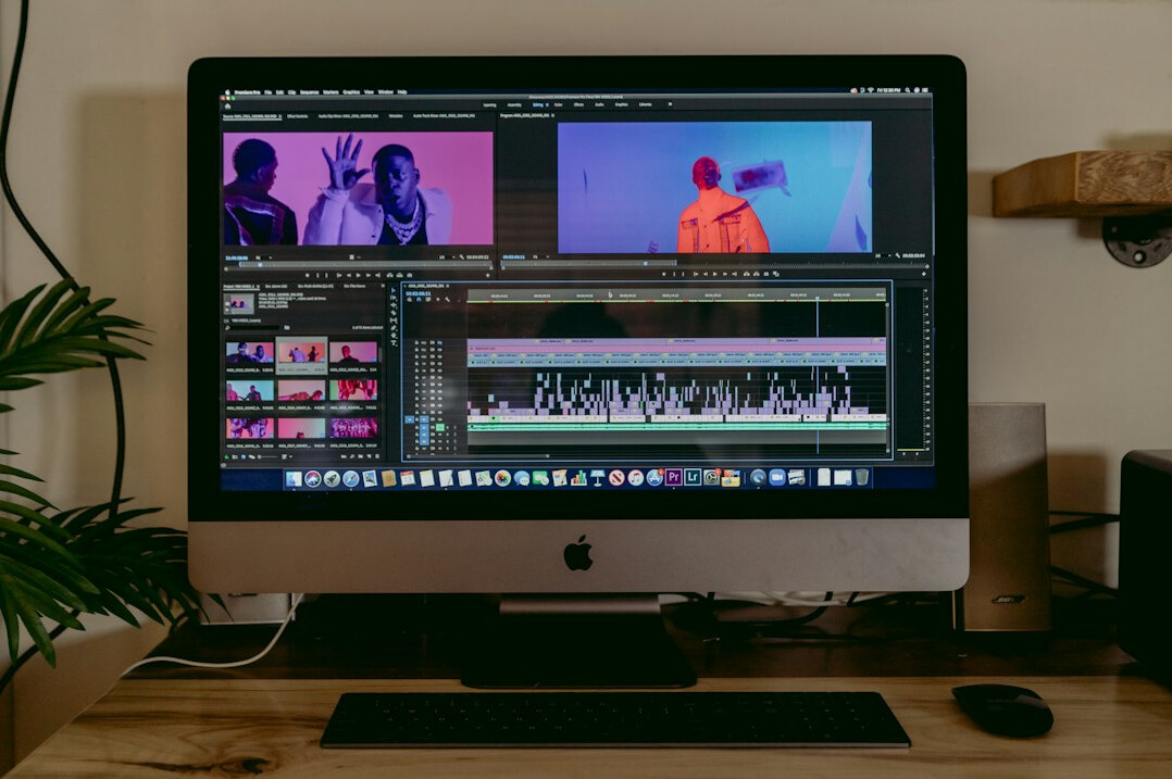 color grading in video editor